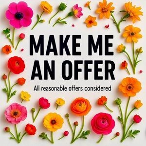 All reasonable offers considered.